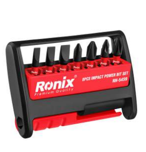 Ronix Impact Power Bit Set 8Pcs 6.35x25mm, Model: RH-5459