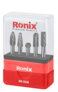 Ronix Rotary Burs Sets 8MM, Model: RH-5536 