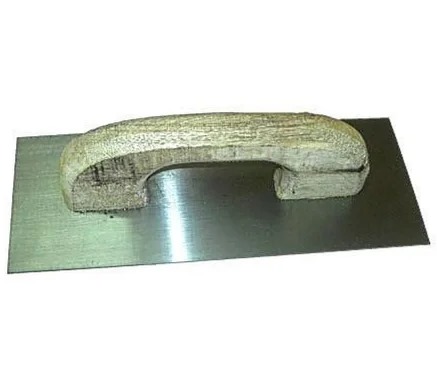 Trowel Plastering Wooden Handle 10"x4" (India)