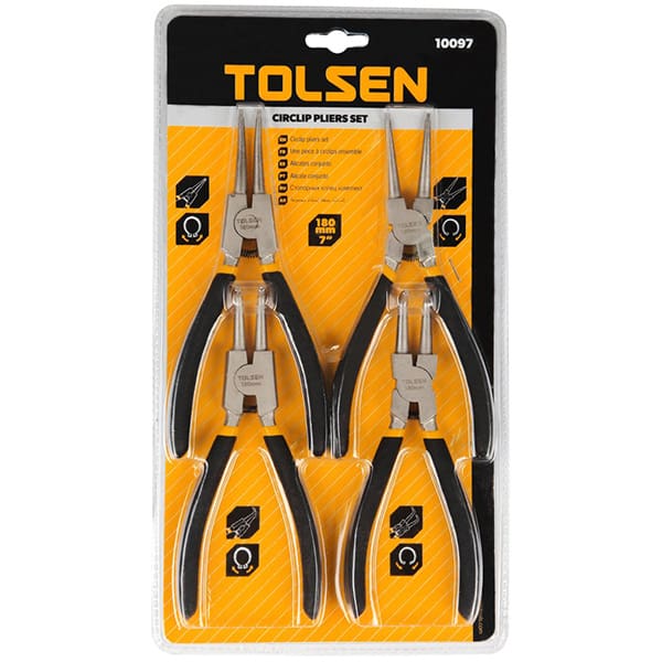 Circlip Pliers 4Pcs/Set Brand: Tolsen