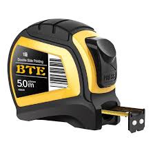 Measuring Tape - Plastic + Carbon Steel, Yellow, 19MM*5Mtr