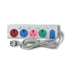 Electrical Socket Extension 4Way*3Mtr