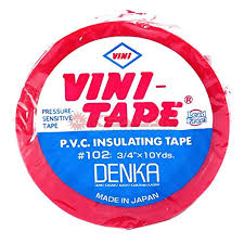 Insulation/Electrical Tape Roll Red 1.6MM*10M (VINI)