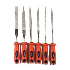 Asaki Needle File Kit (Heavy Duty) 3 x 140MM, (6Pcs/Set) AK-3901