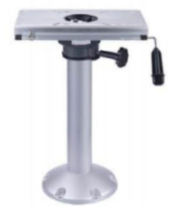 [49934] Boat Seat Pedestal (For Chair ASM19003, Aluminum Alloy, Fixed Height:15")