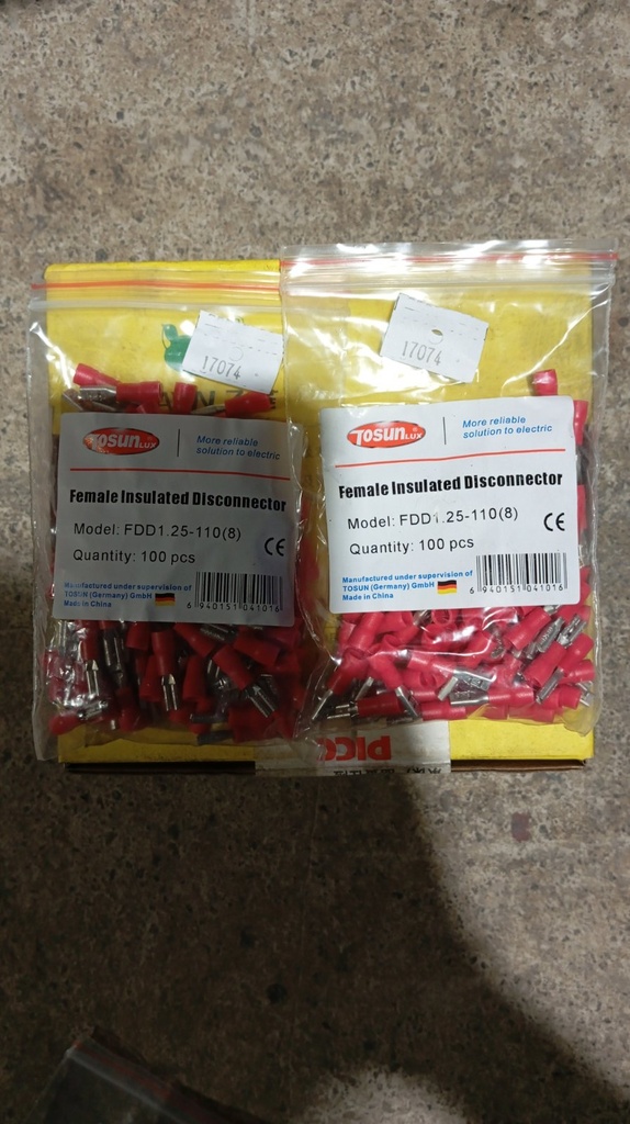 Insulated Terminal FDD1.25-110 (8)