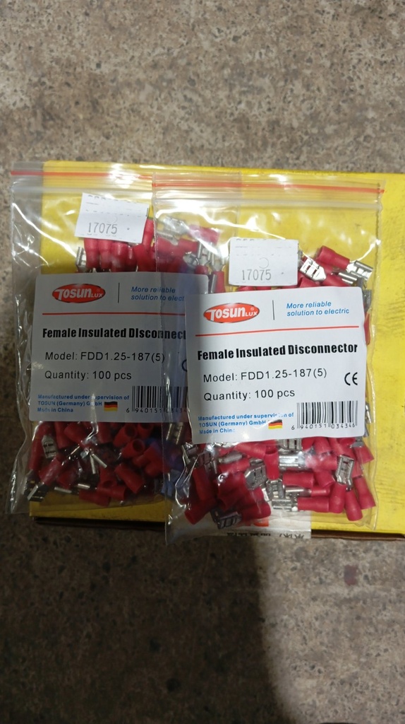 Insulated Terminal FDD1.25-187 (5)