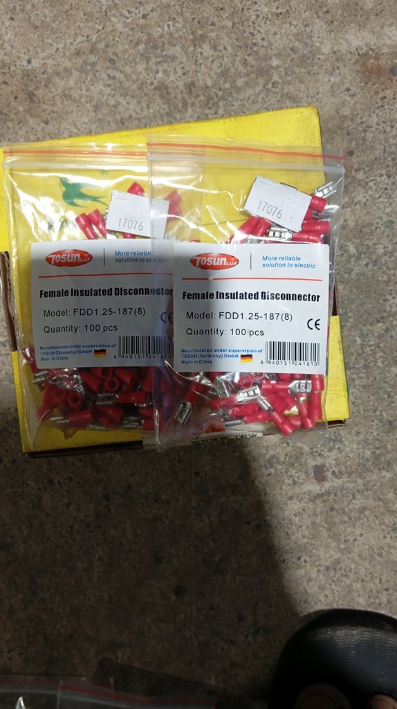 Insulated Terminal FDD1.25-187 (8)