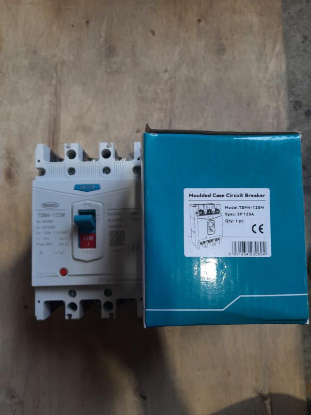 MCCB 3P 50Hz TSM4-125M 125A