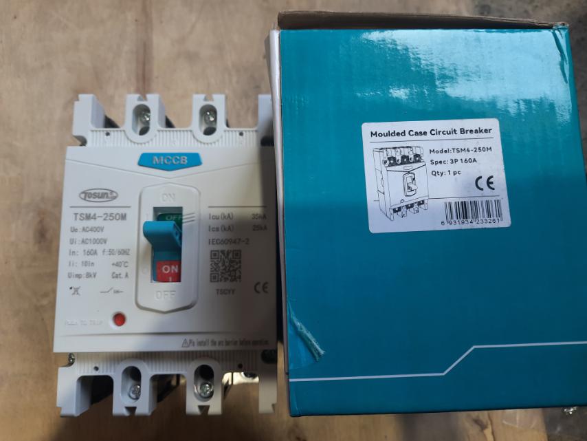 MCCB 3P 50Hz TSM4-250M 160A