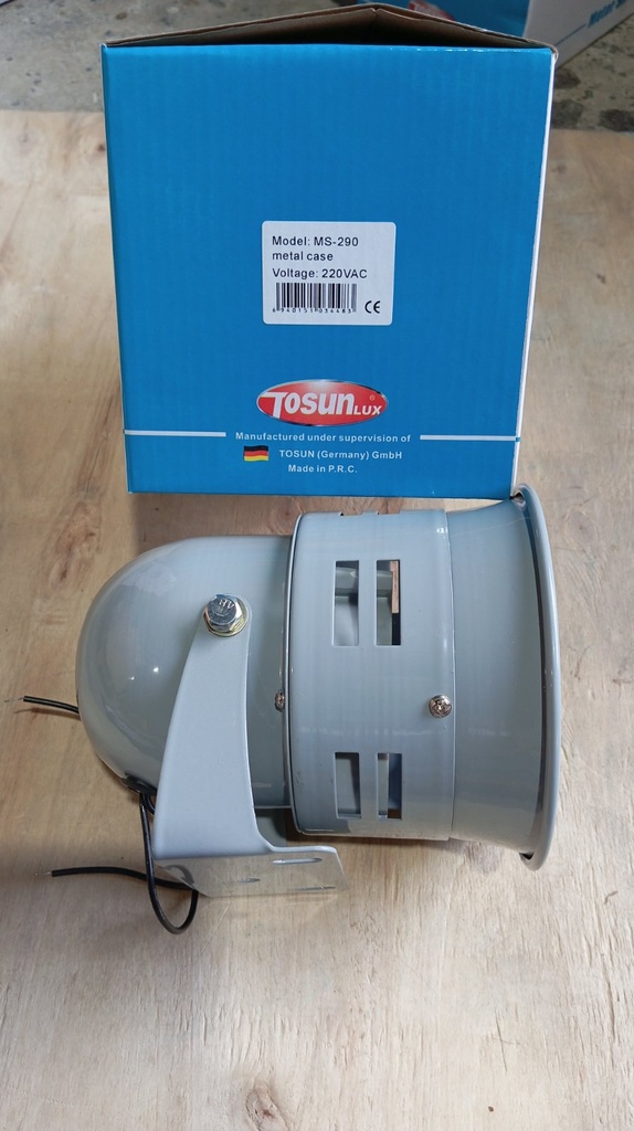 Buzzer 50Hz MS-290 220VAC