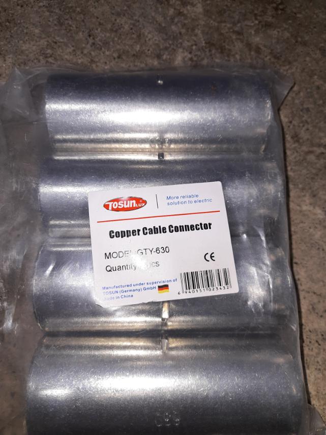 Cable Connector, Copper, GTY-630