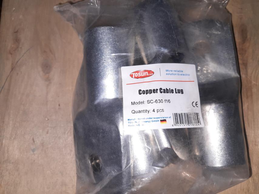 Cable Lug, Copper, SC-630 F6