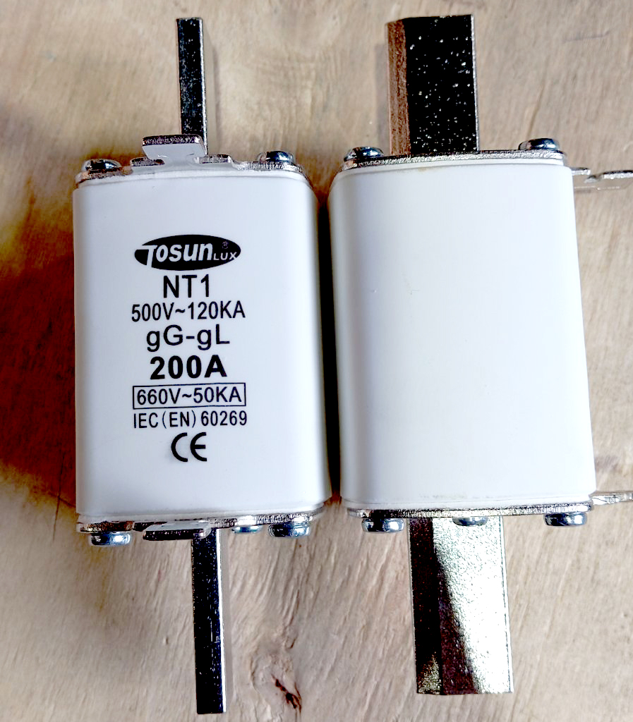 Low Voltage Fuse NT1 200A