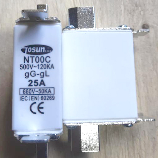 Low Voltage Fuse NT00C 25A