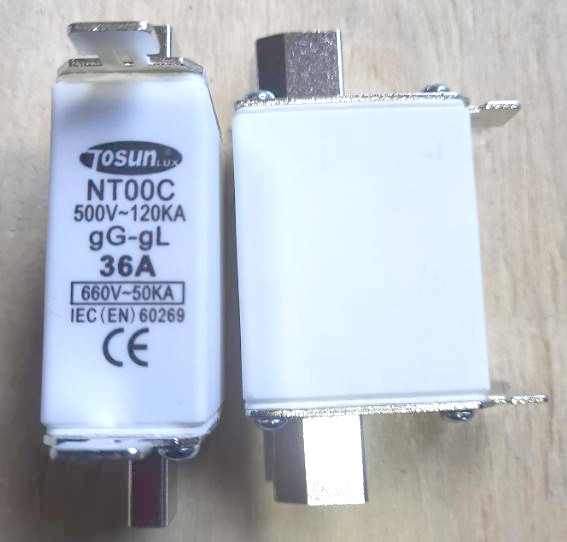 Low Voltage Fuse NT00C 36A