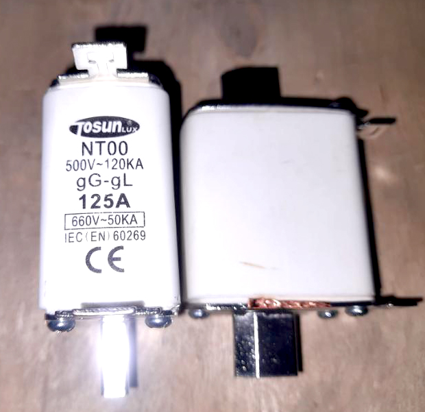 Low Voltage Fuse NT00 125A