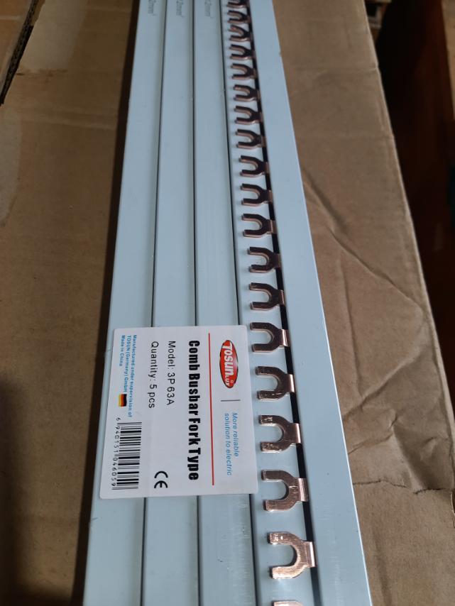 Comb Busbar Fork Type 3x63A