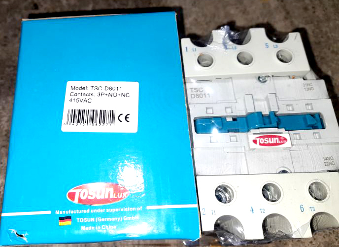 AC Contactor 3P 50Hz 415V TSC-D8011