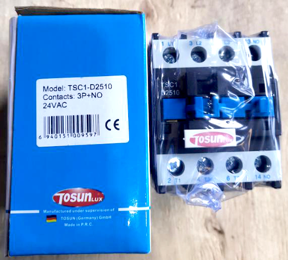 AC Contactor 3P 50Hz TSC1-D2510 24V