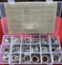 Aluminium Copper Shims (18Kinds*20Pcs/Kinds), No. 566(12-3)