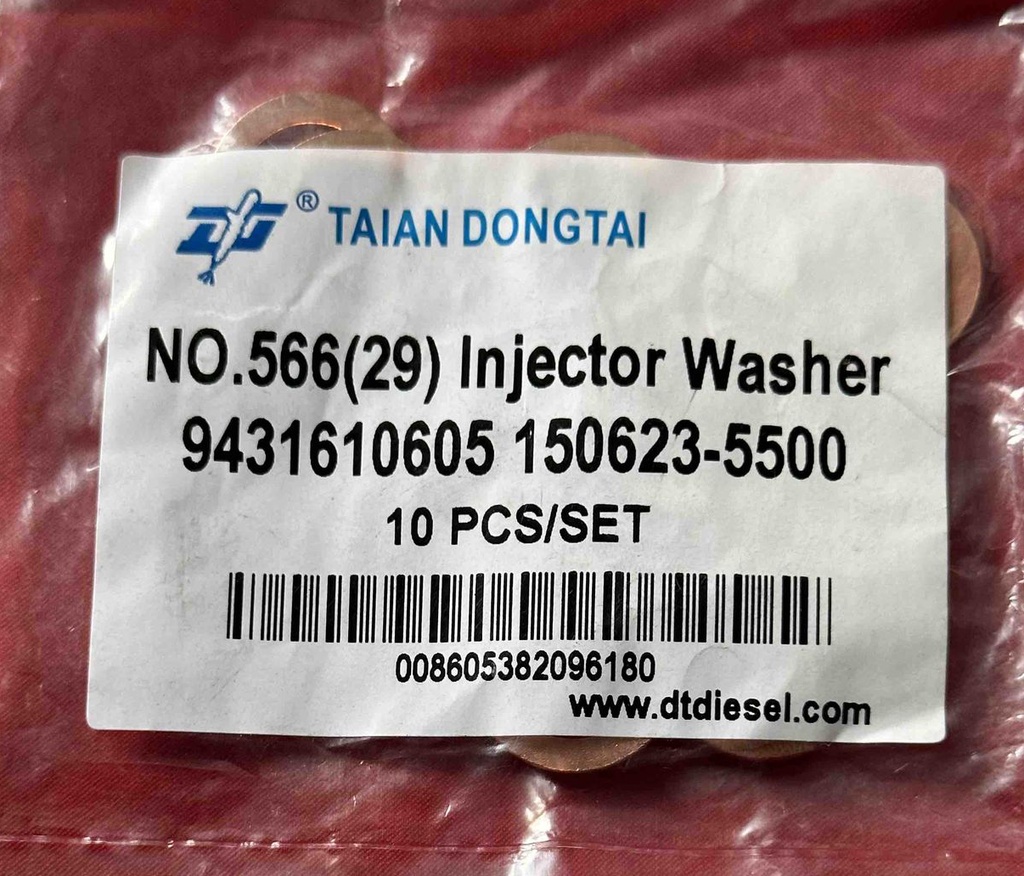 Injector Washer 9431610605 150623-5500, No. 566(29)