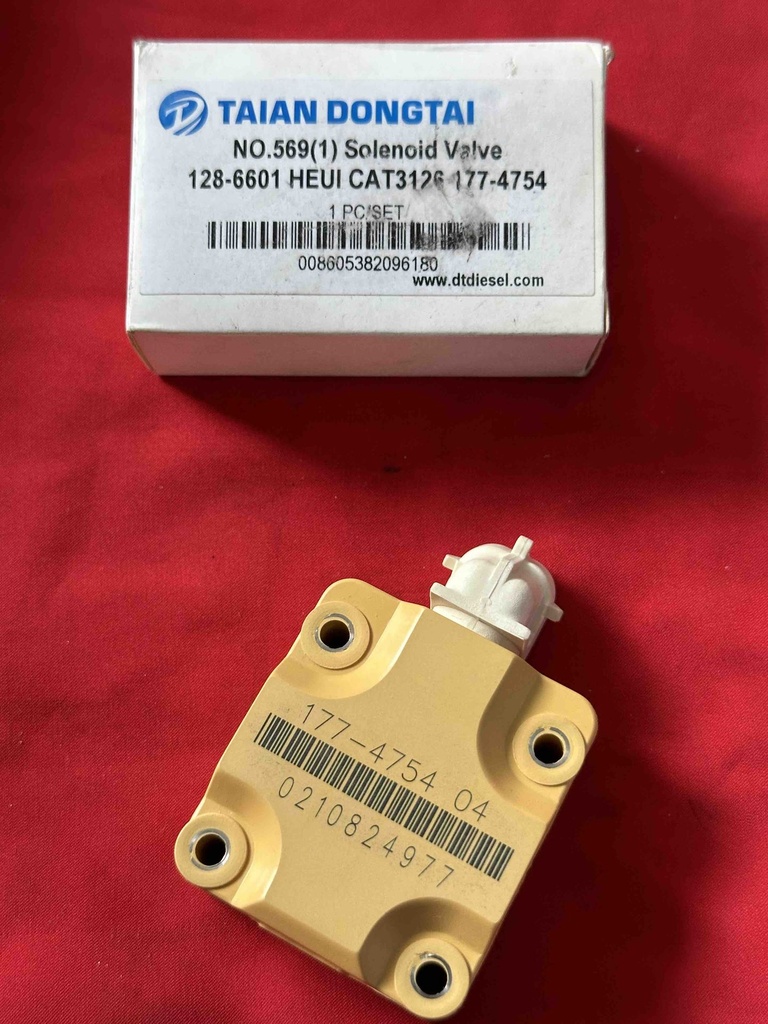 Solenoid Valve 128-6601 HEUI CAT3126 177-4754, No. 569(1-1)