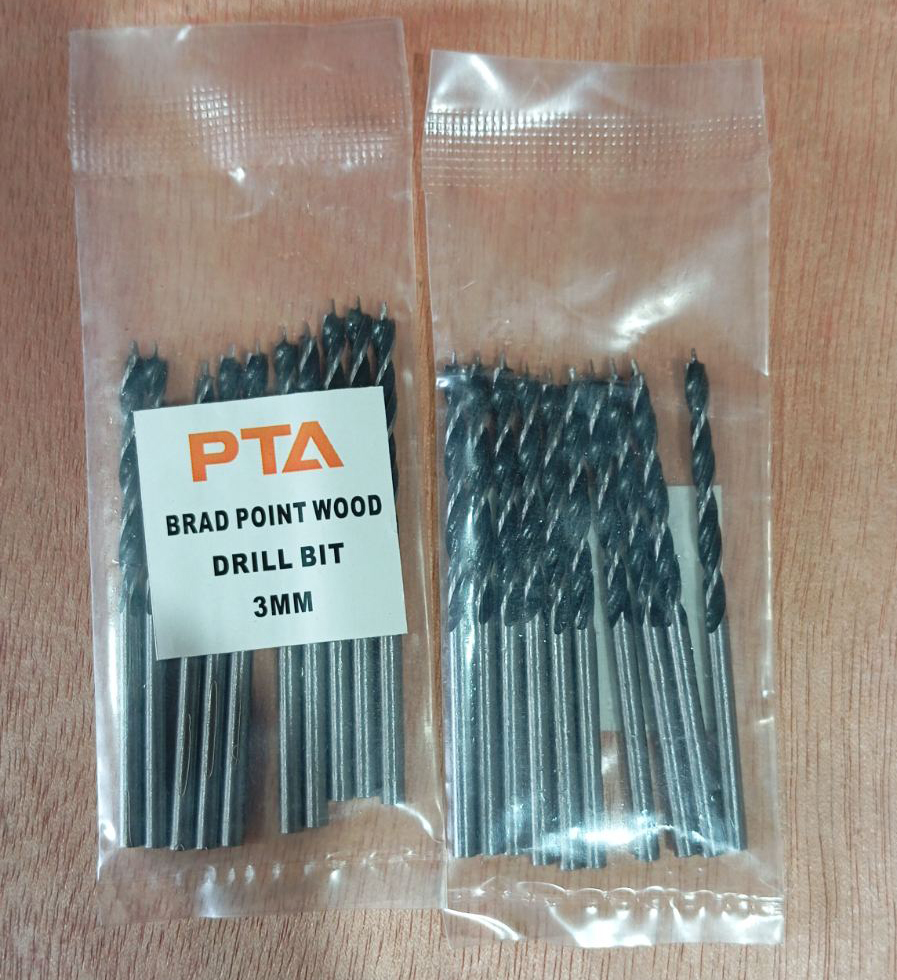 Wood Drill Bit - Brad Point, 3MM