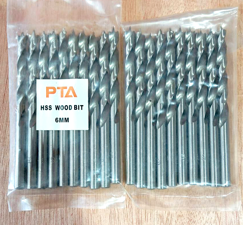 Wood Drill Bit - HSS, 6MM