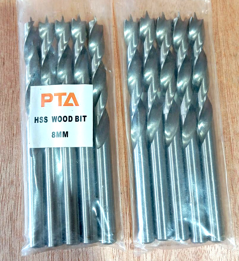 Wood Drill Bit - HSS, 8MM