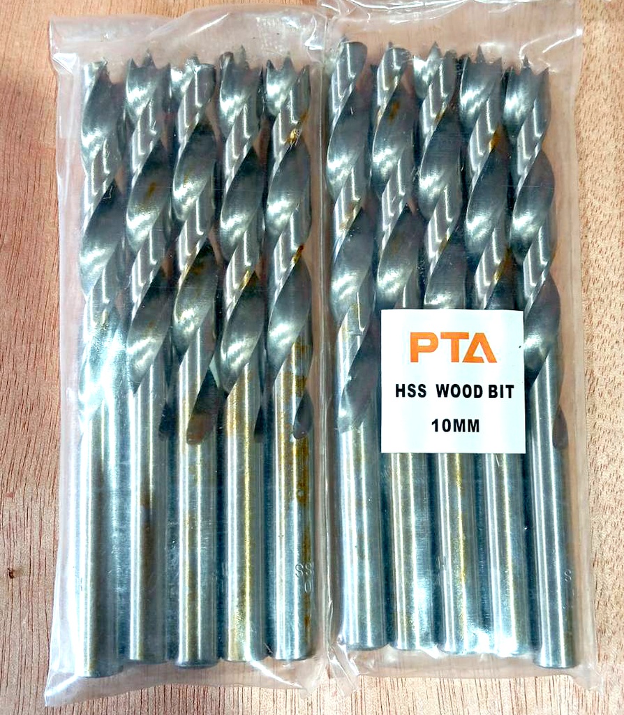 Wood Drill Bit - HSS, 10MM