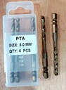 HSS Hex Shank Twist Drill, 5MM