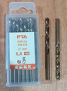 HSS Straight Shank Twist Drills, DIN338, M35 x 5.5MM