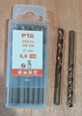 HSS Straight Shank Twist Drills, DIN338, M35 x 6MM