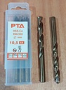 HSS Straight Shank Twist Drills, DIN338, M35 x 10.5MM