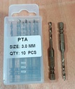 HSS Hex Shank Twist Drill, 3MM