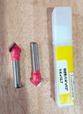 Router Bit - V Type Slotting Bit, 1/4 x 1/2"