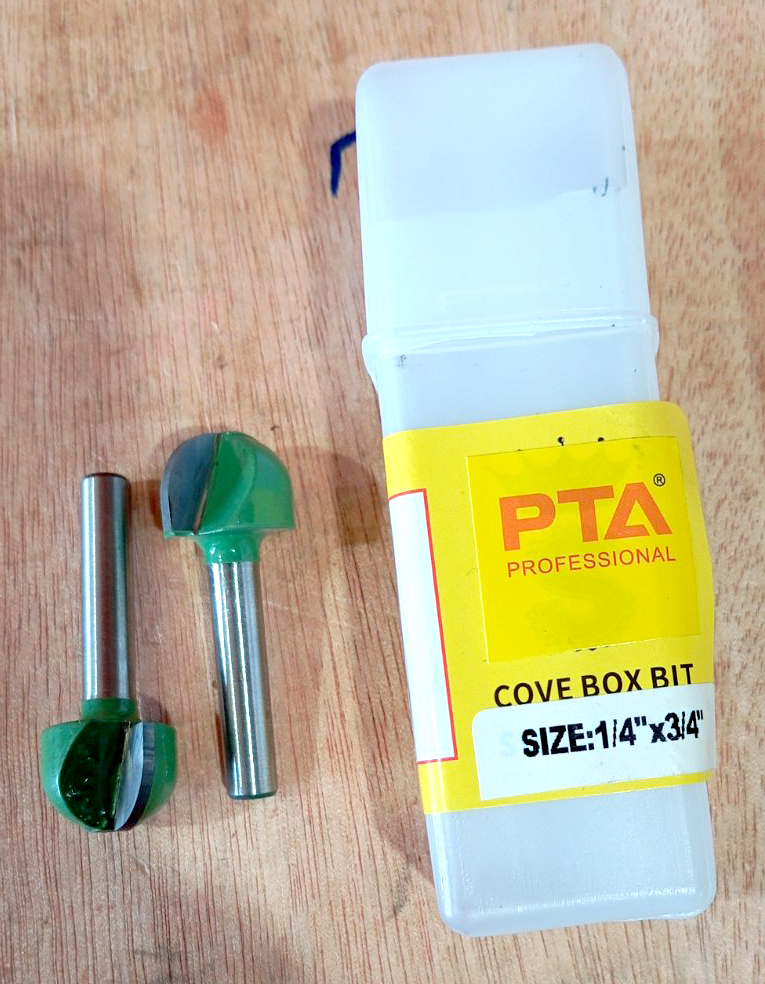 Router Bit - Cove Box Bit 1/4 x 3/4"