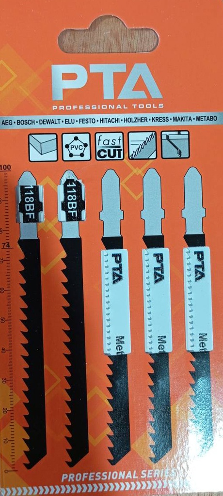 Jigsaw Blade PTA-E7-T118BF