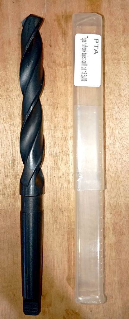 Taper Shank Twist Drill Bit 19.5MM - PTA