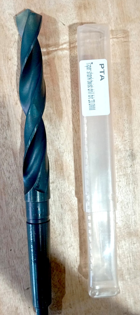 Taper Shank Twist Drill Bit 20MM - PTA