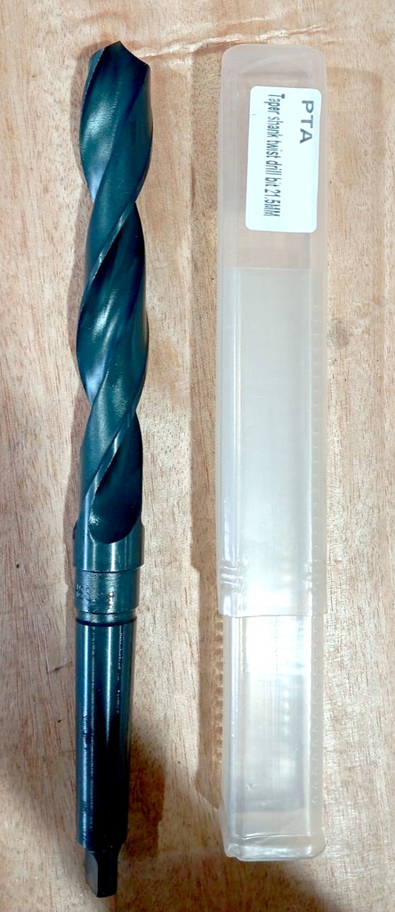 Taper Shank Twist Drill Bit 21.5MM - PTA