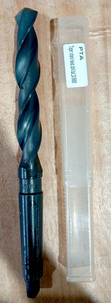 Taper Shank Twist Drill Bit 24.5MM - PTA