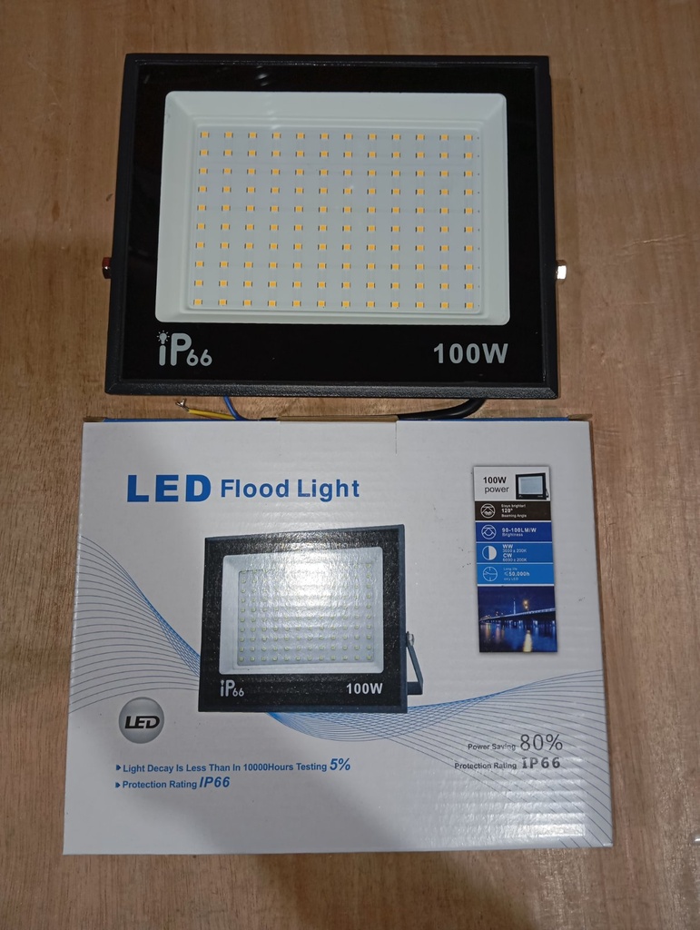 Led Flood Light 100W, Warm, WSML-100
