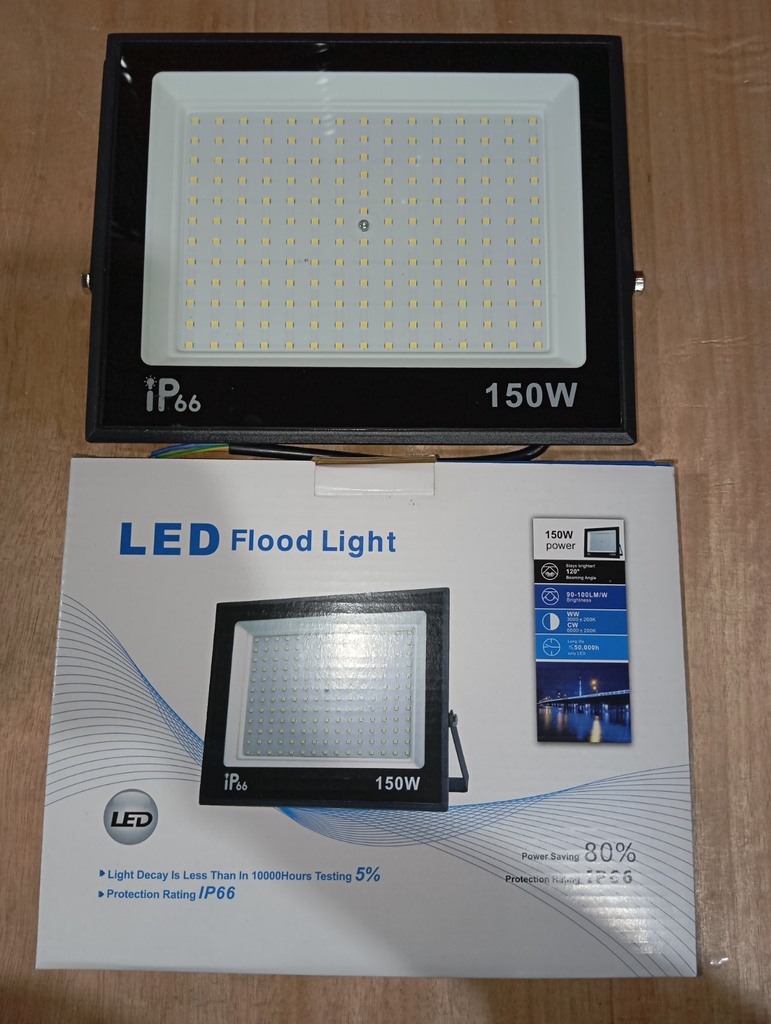 Led Flood Light 150W, White, WSML-150