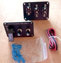 Switch Group 12V 20A (Universal) (Mounting Panel is About 95 x 65MM)