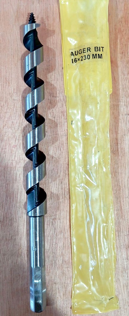 Wood Auger Bit - Hexagon, 16*230MM