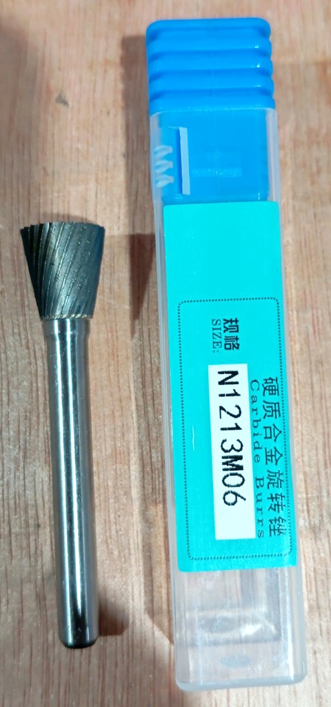 Carbide Rotary Tool - Inverted Cone (N Type) PTA-C16-000013 (N1213M06)