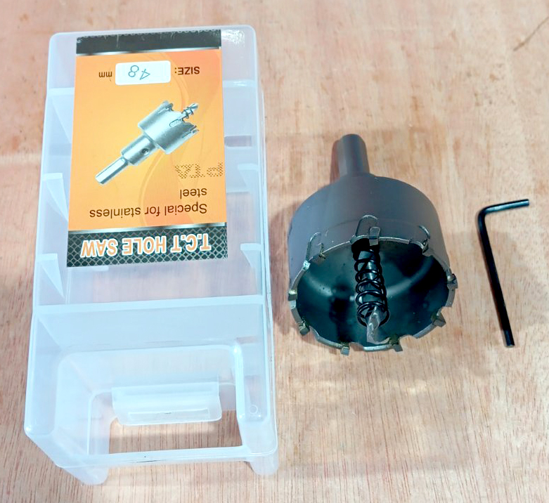 TCT Hole Saw C7-02 (Metal Hole Saw) 48MM