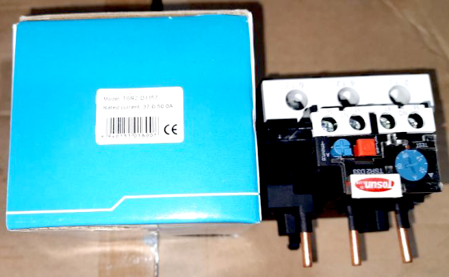 Thermal Overload Relay 50Hz TSR2-D3357 37.0-50.0A